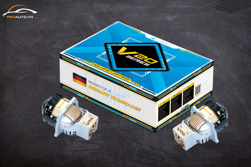 Bi Laser X-Light V20L New độ đèn xe Nissan Navara 2025