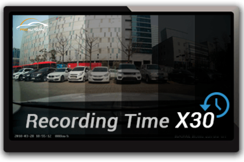 BlackVue DR770X-2CH LTE sở hữu 2 chế độ tuỳ chọn giúp tối ưu thời gian ghi hình