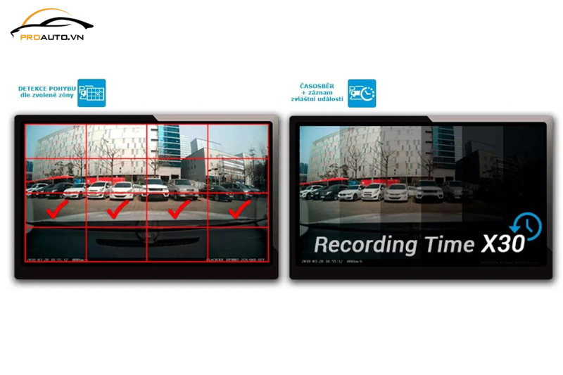 Camera hành trình Blackvue DR970X-2CH LTE - Chế độ ghi hình toàn diện