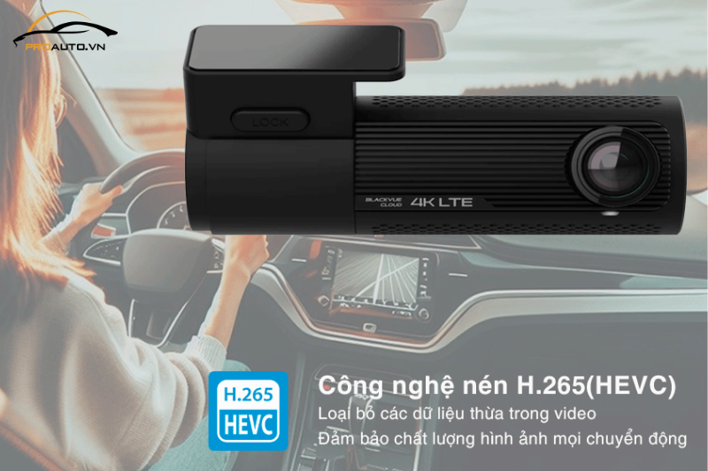 Camera hành trình Blackvue DR970X-2CH PLUS LTE bảo vệ dữ liệu