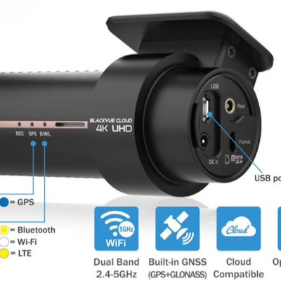 Camera hành trình Blackvue DR970X-2CH PLUS LTE ghi hình 4K