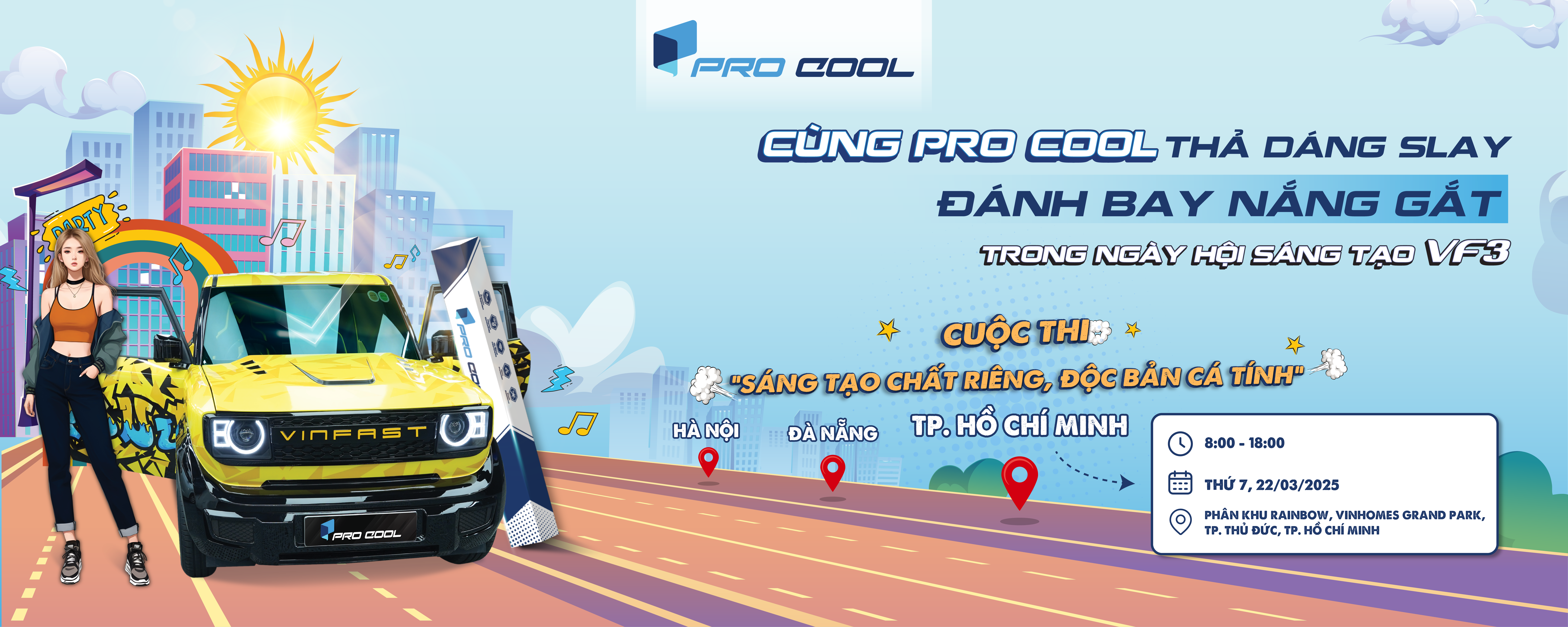 Cùng Pro Cool thả dáng Slay - Đánh bay nắng gắt 