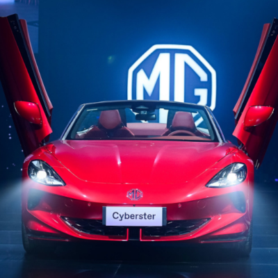 Độ đèn xe MG Cyberster