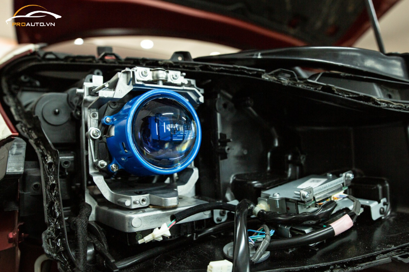 Độ đèn xe MG Cyberster tại PROAUTO.VN