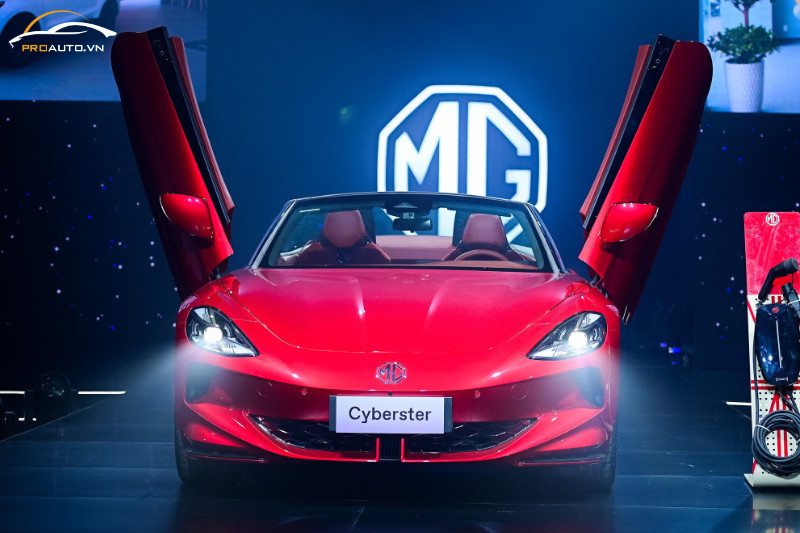 Độ đèn xe MG Cyberster