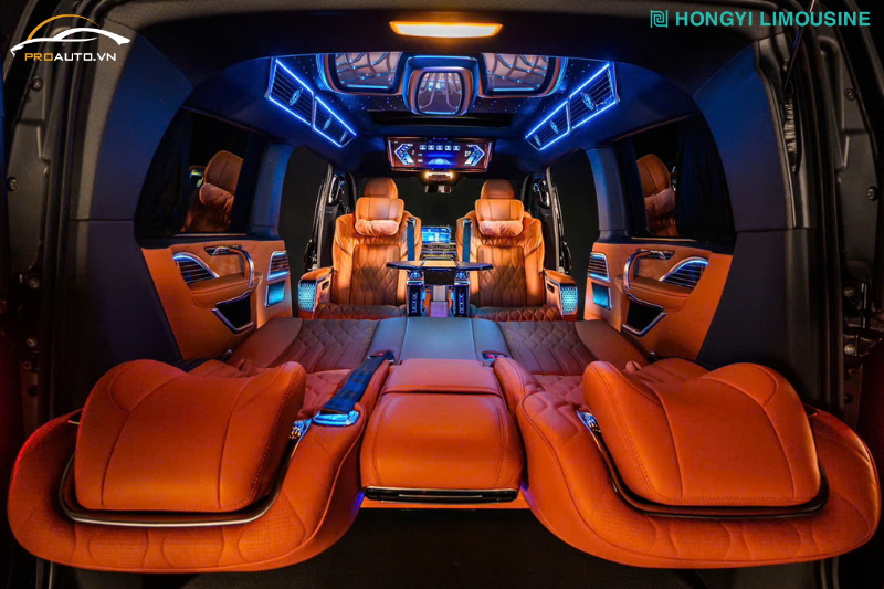 Ghế Crystal 6.0 - Mẫu ghế limousine ô tô hot nhất 2025