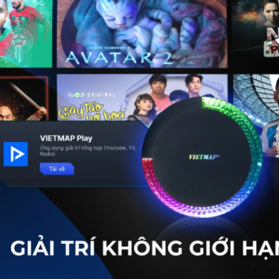 Giải trí không giới hạn cùng Android Box Vietmap BS10 Lite