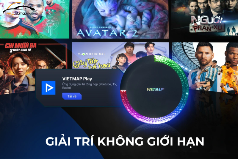 Giải trí không giới hạn cùng Android Box Vietmap BS10 Lite
