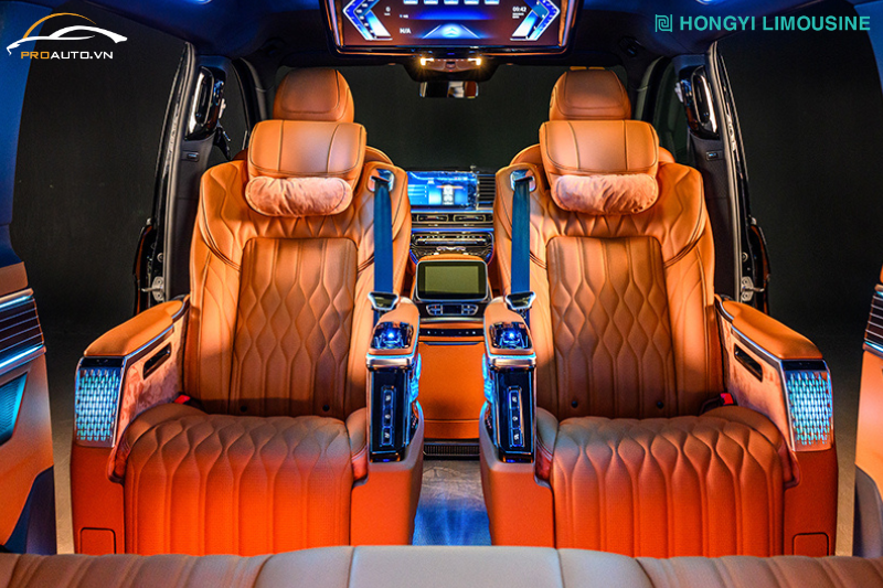 Giới thiệu ghế độ Crystal 6.0 ô tô thương hiệu Hongyi