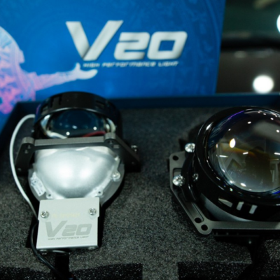 GTR Bi Laser X-Light V20L Ultra - Độ đèn xe MG Cyberster