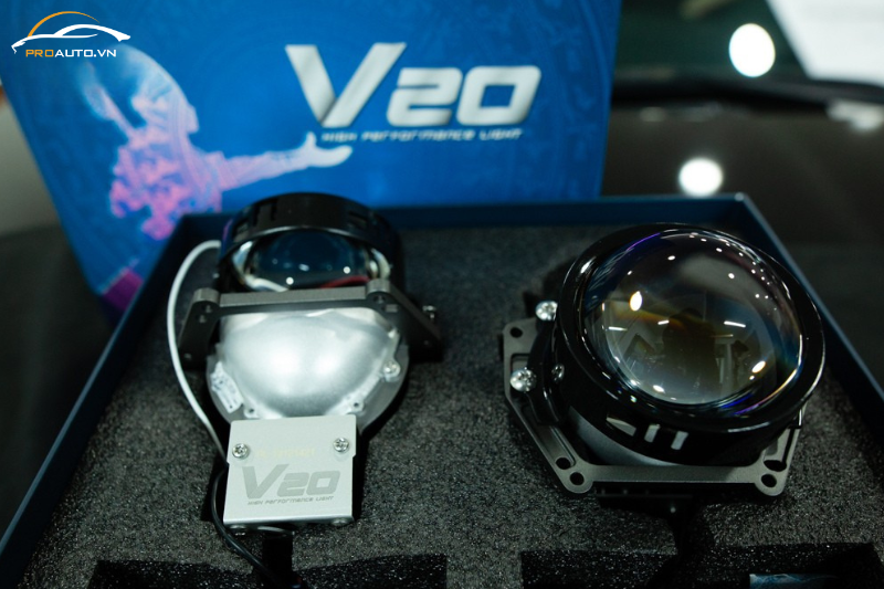 GTR Bi Laser X-Light V20L Ultra - Độ đèn xe MG Cyberster