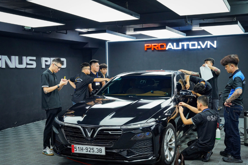 Khóa học dán PPF ô tô có khó không?