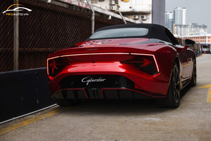 Led cốp sau độ đèn xe MG Cyberster