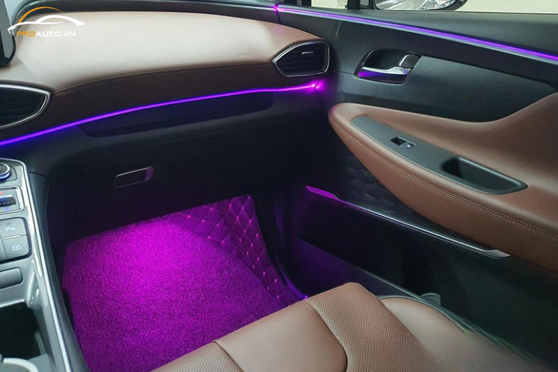 Led nội thất độ đèn xe Nissan Navara 2025