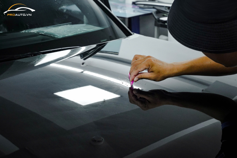 Lộ trình dán PPF xe MG Cyberster chuẩn hiệu quả