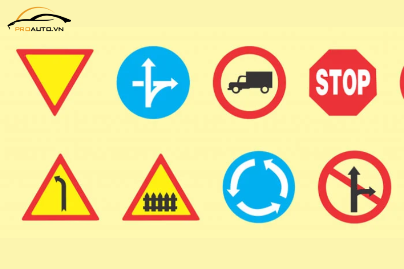 Nhận biết các dạng hình biển báo giao thông hiện nay