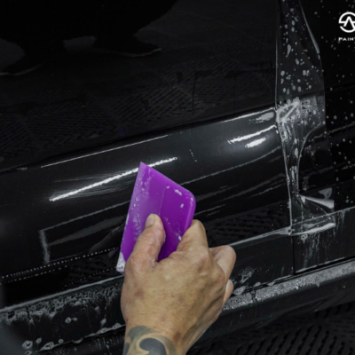 Quá trình dán PPF xe MG Cyberster chuyên nghiệp