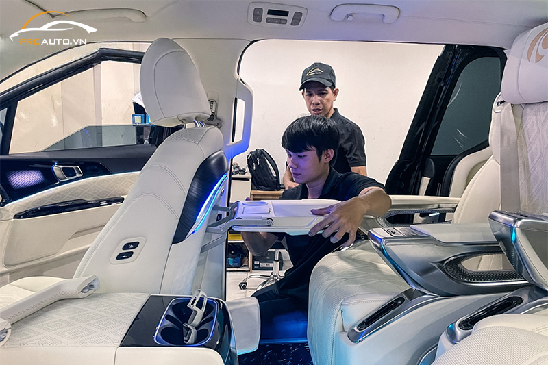 Thi công lắp đặt bàn làm việc 6.0 chính hãng tại PROAUTO.VN