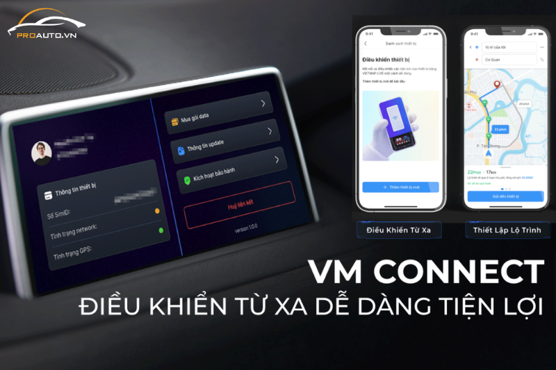 Ứng dụng VM CONNECT với Android Box Vietmap BS10 Lite