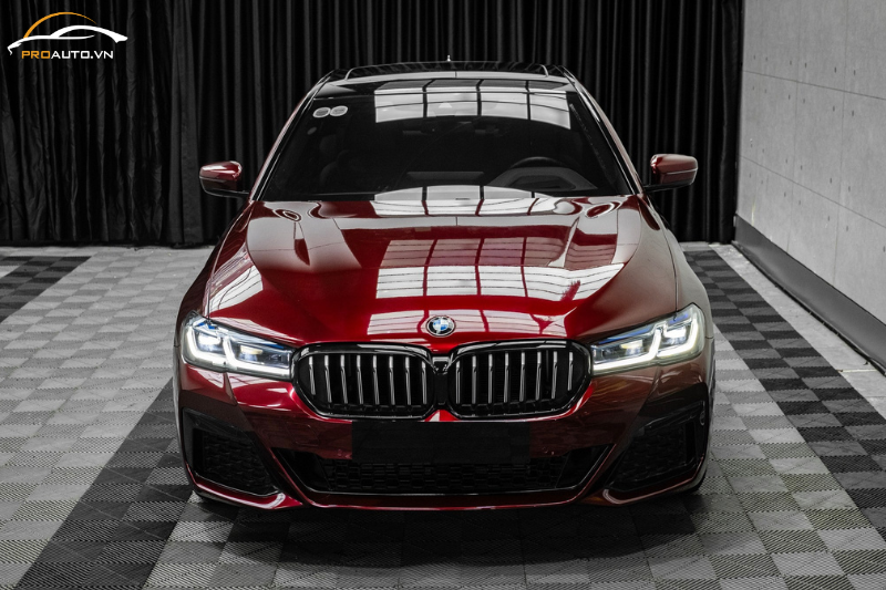 BMW 520i dán PPF wrap đổi màu xe ô tô