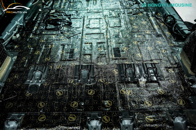 Cách âm chống ồn StP - Gói độ xe Kia Carnival