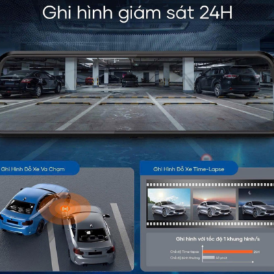 Camera hành trình Vietmap R440 ghi hình đỗ xe thông minh