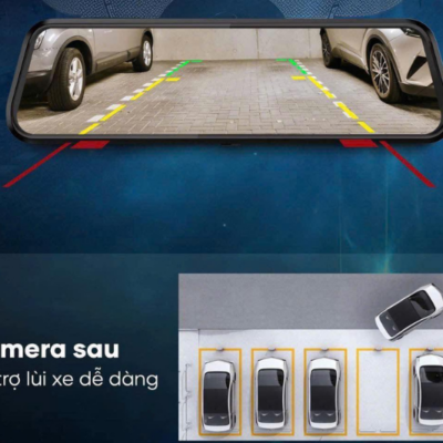 Camera hành trình Vietmap R440 hỗ trợ lùi xe