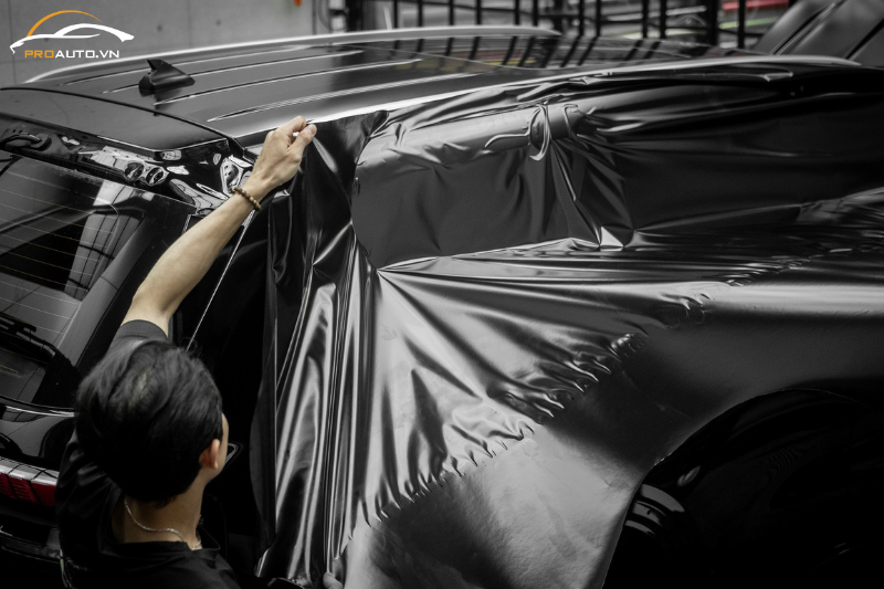 Dán wrap decal đổi màu xe ô tô và PPF wrap có bị phạt không?