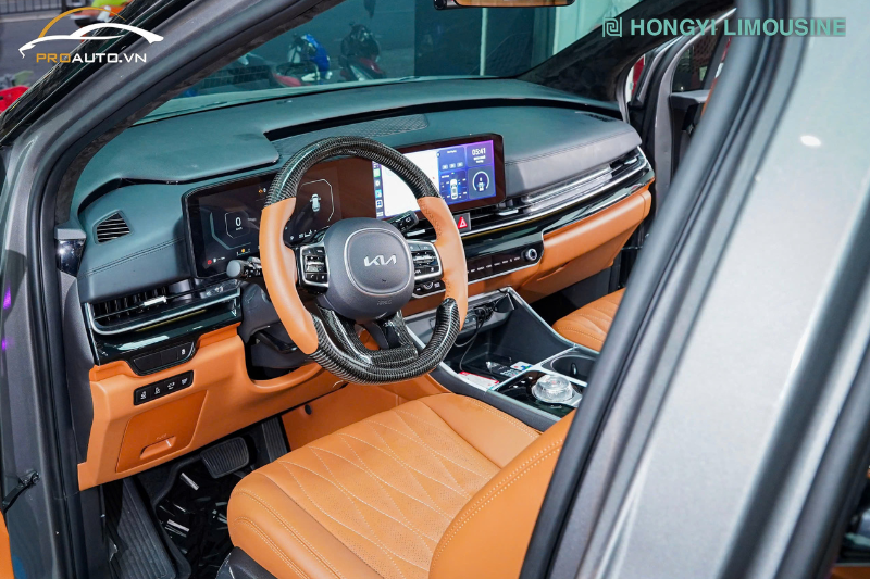 Độ vô lăng thể thao Kia Carnival - Gói độ xe Kia Carnival