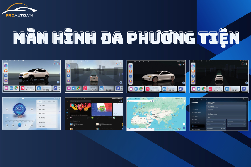 Giải trí trên màn hình Zestech ZX ADAS CC đa phương tiện