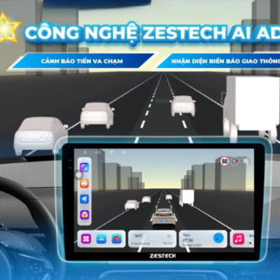 Màn hình Zestech ZX ADAS TC sở hữu công nghệ AI ADAS