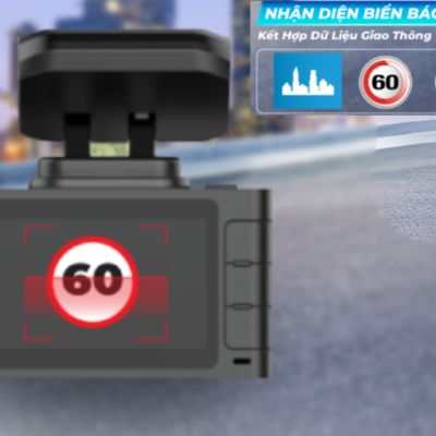 Cảnh báo biển báo giọng nói từ camera hành trình Vietmap R4A