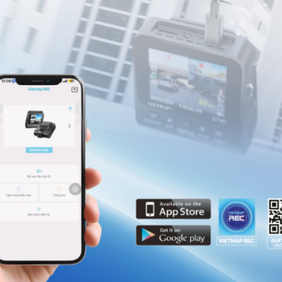 Kết nối camera hành trình Vietmap S720 với VIETMAP REC