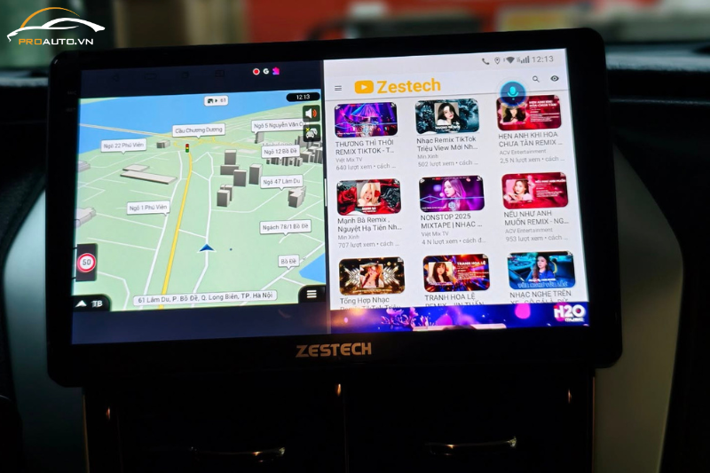 Màn hình Zestech ZX ADAS+ CC giải trí tuyệt vời