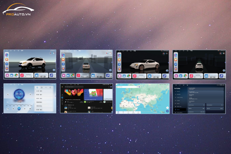 Màn hình Zestech ZX ADAS+ GH đi kèm với cấu hình khủng