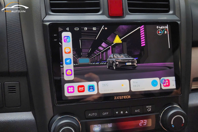 Màn hình Zestech ZX ADAS+ TC điều khiển bằng giọng nói