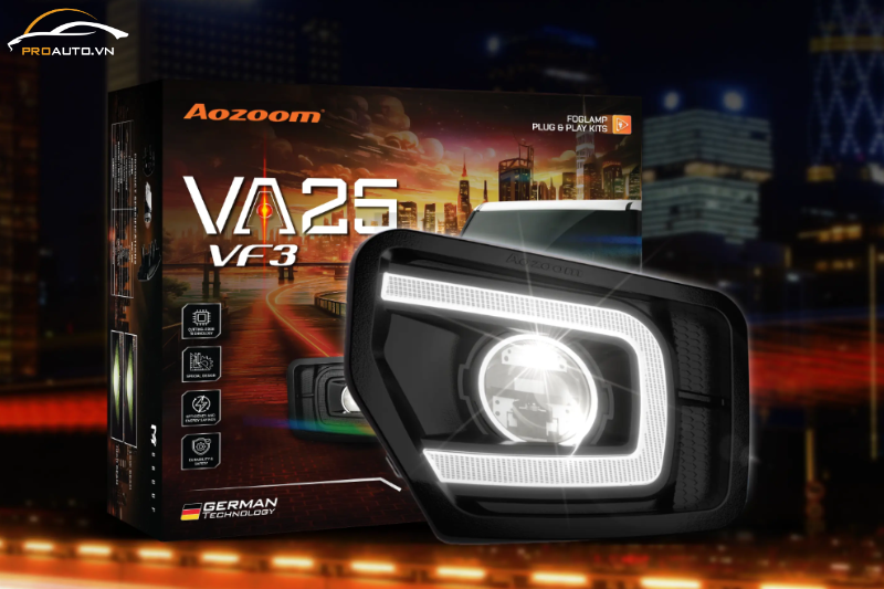 Công nghệ LED tiên tiến trên bi gầm Aozoom VA25 cho VF3