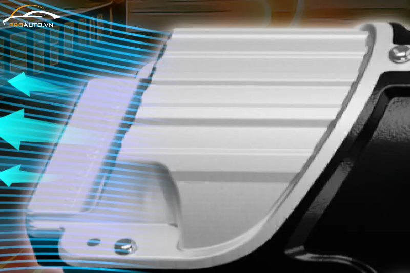 Hệ thống tản nhiệt hiệu quả từ bi gầm Aozoom VA25 cho VF3