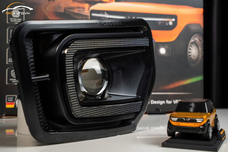 Kinh nghiệm độ bi gầm Aozoom VA25 cho VF3 chuẩn sáng, không chói