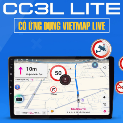 Màn hình Android Teyes CC3L Lite dẫn đường chuẩn, cảnh báo chi tiết