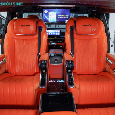 Độ ghế Limousine xe MPV gói Royal