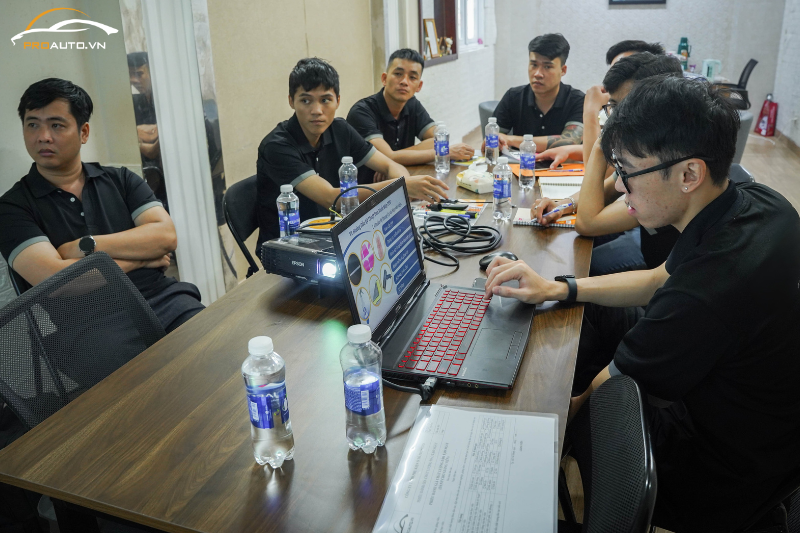 Giáo trình đào tạo lý thuyết - Khóa học dán phim cách nhiệt ô tô