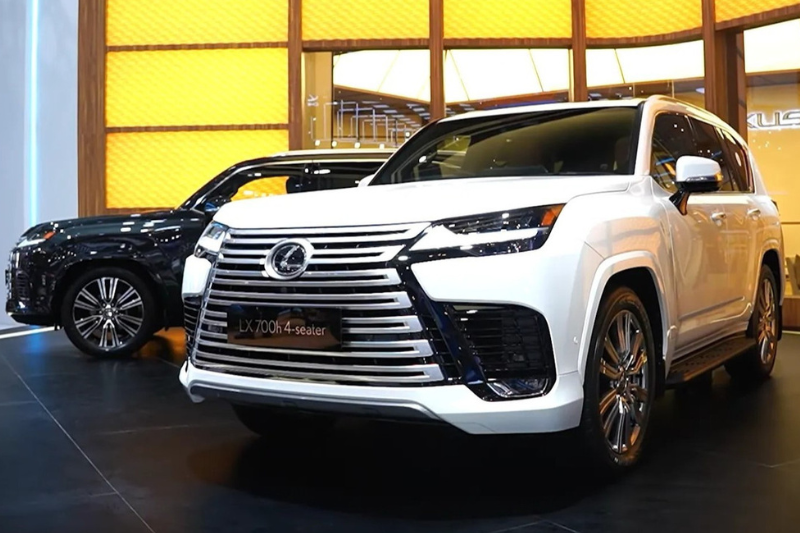 Lexus LX 700h Hybrid chính thức ra mắt tại Đông Nam Á