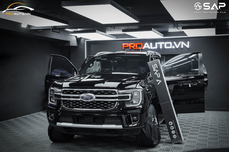 Xe Ford Everest dán PPF ô tô