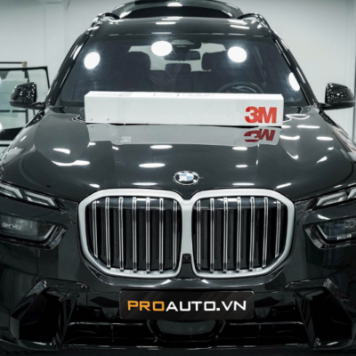 Chủ xe BMW X7 dán phim cách nhiệt 3M Crystalline thế hệ mới chính hãng