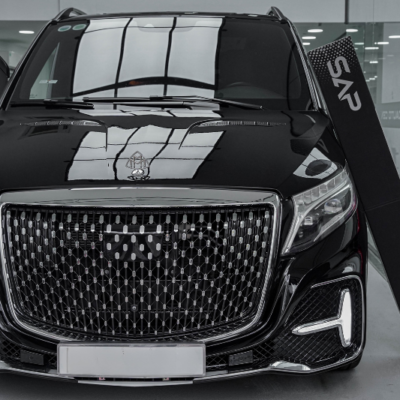 Chủ xe Mercedes v250 chọn dán PPF wrap đổi màu ô tô thương hiệu SAP
