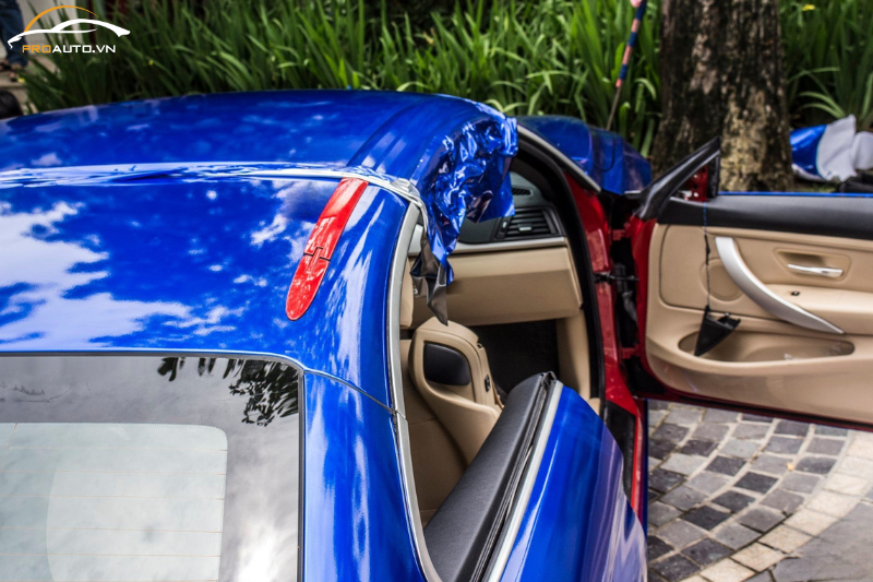 Dán PPF wrap đổi màu ô tô