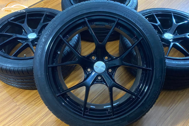 Độ mâm xe - Phụ kiện đồ chơi xe VinFast Limo Green