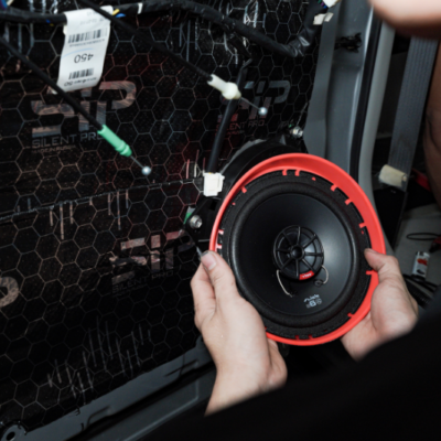 Nâng cấp âm thanh thương hiệu Vibe - Phụ kiện đồ chơi xe VinFast Limo Green