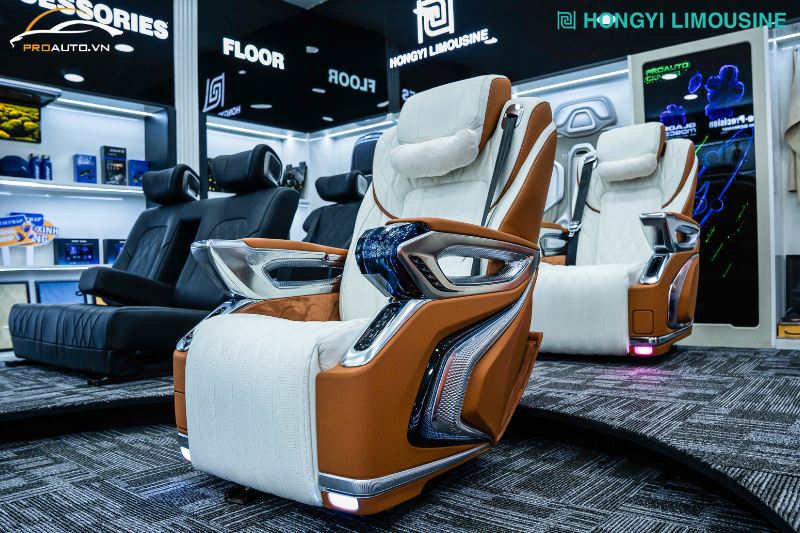 Giới thiệu ghế Limousine Crystal 6.0 Pro Max thương hiệu Hongyi